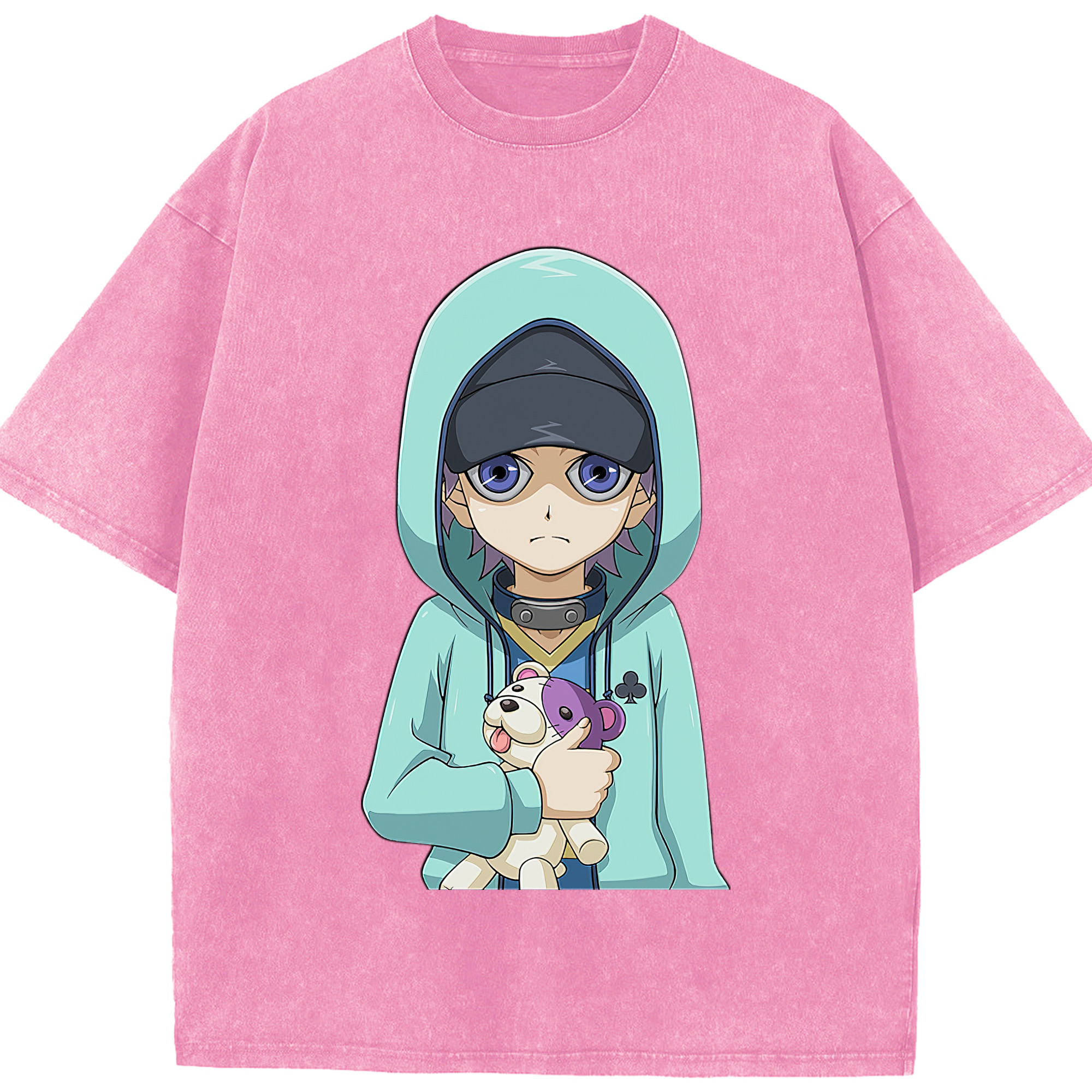 （画像用） 遊☆戯☆王 Yu-Gi-Oh! 綿100% ヴィンテージ風 半袖Tシャツ（フロントプリント）
